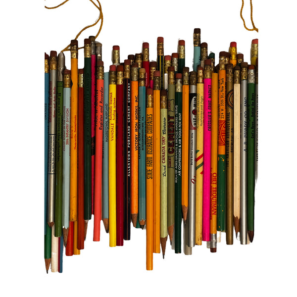 Advertising Pencils that Were Used to Make a Galison Puzzle - Lot of 110
