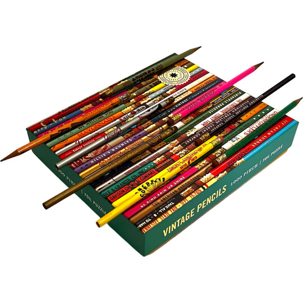 Advertising Pencils that Were Used to Make a Galison Puzzle - Lot of 110