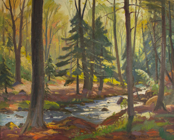 Original Frank Panabaker Oil Painting - Signed One of a Kind