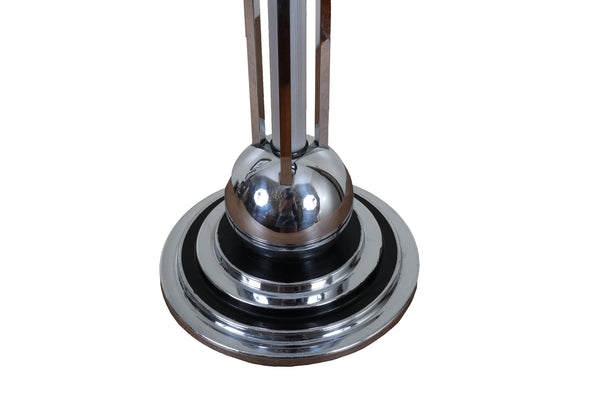 Vintage Art Deco Chrome Table Lamp