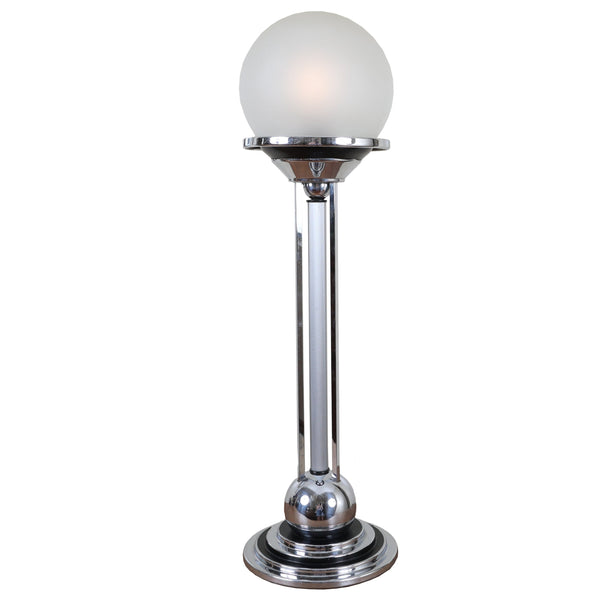 Vintage Art Deco Chrome Table Lamp