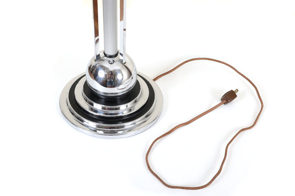 Vintage Art Deco Chrome Table Lamp