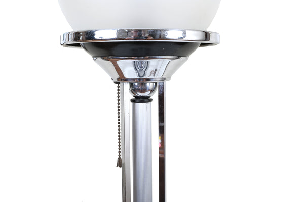 Vintage Art Deco Chrome Table Lamp