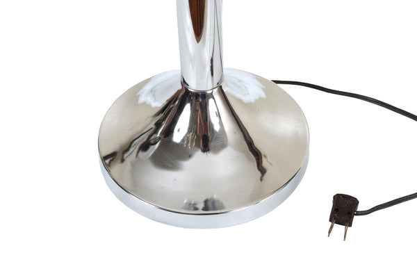 Robert Sonneman Styled Chrome Waterfall Table Lamp