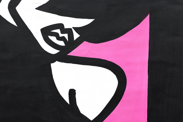 1980's Pop Art Window Shade Roller for Window or Walls