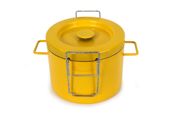 Michael Lax for Copco Yellow Enameled Fryer - Dutch Oven - Steamer Pot