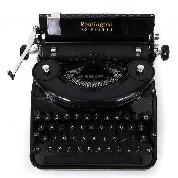 Refreshed Remington Noiseless Model 7 Typewriter - Desktop Model