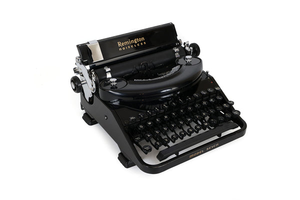 Refreshed Remington Noiseless Model 7 Typewriter - Desktop Model