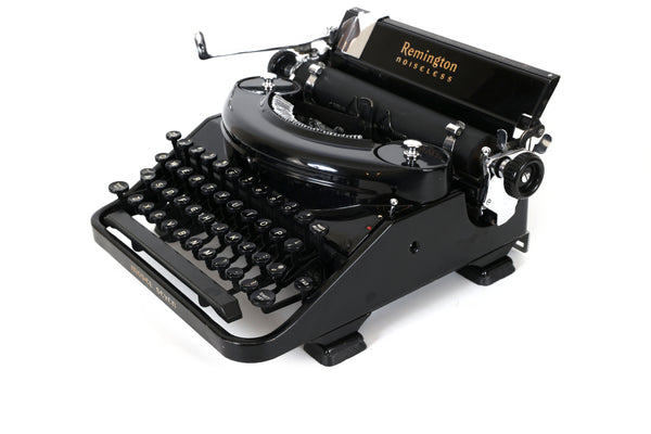 Refreshed Remington Noiseless Model 7 Typewriter - Desktop Model