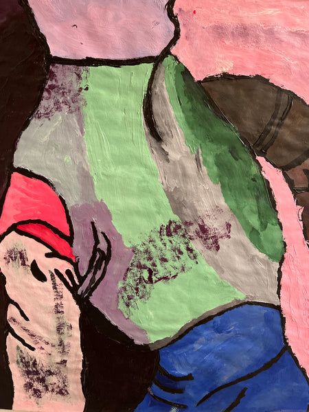 Original Pop Art Acrylic Painting