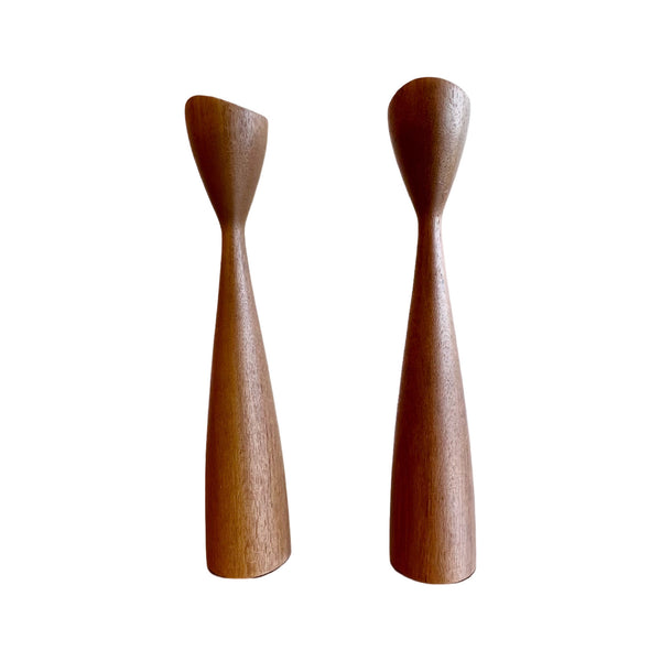 Mid Century Modern Danish Candle Holders