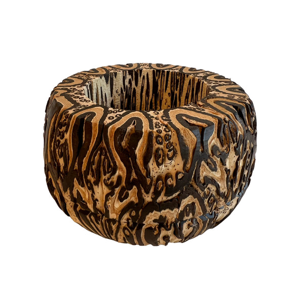 Set of 4 Hand Turned Wood Bowls