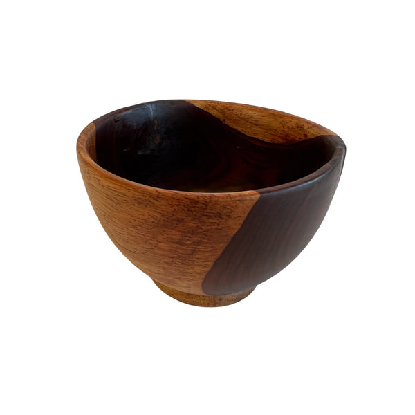 Set of 4 Hand Turned Wood Bowls