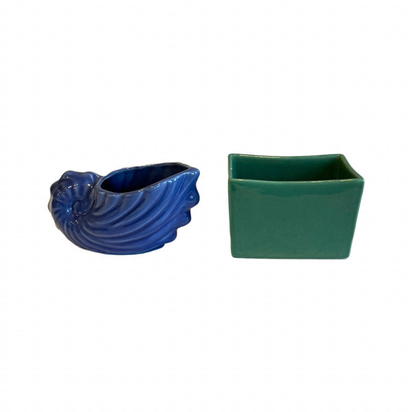 Set of 8 1950's Vintage Planters
