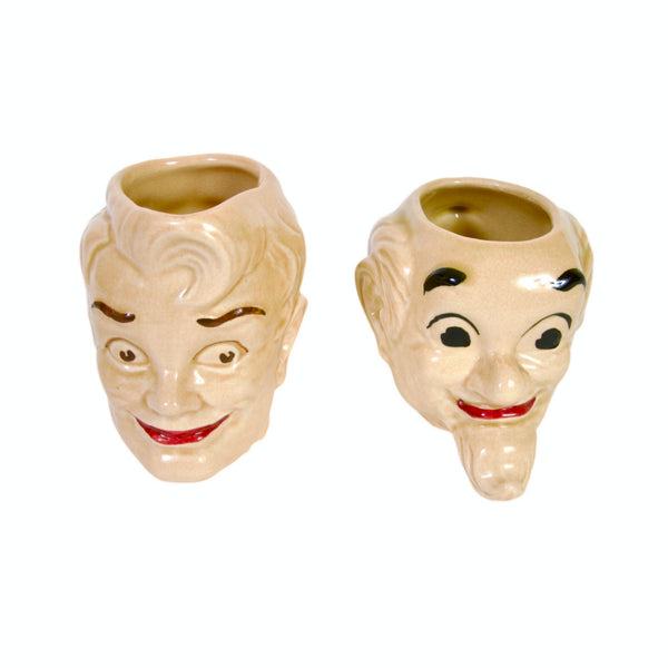 Rare Lil' Abner and Pappy Yokum Toby Mugs