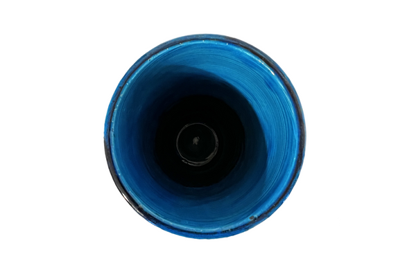 BITOSSI Rimini Blue Vase by Aldo Londi