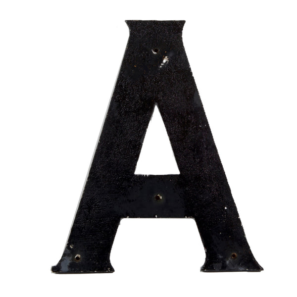 Industrial Letter "A" Signage