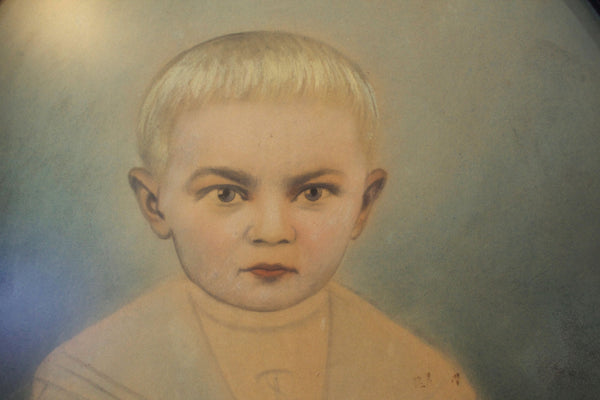 Devil Boy Pastel Portrait