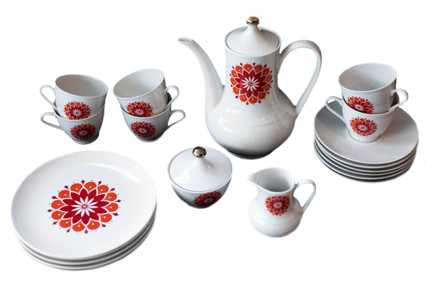 Mid Century Modern Coffee Set by Winterling