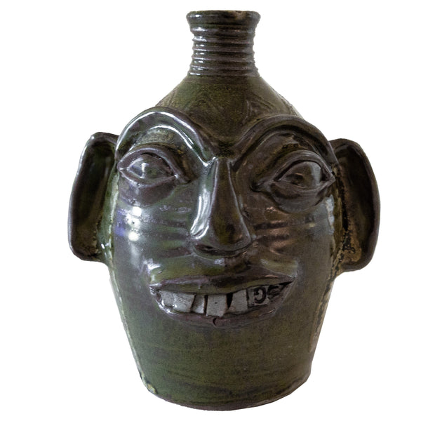 Signed Face Jug