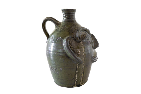 Signed Face Jug