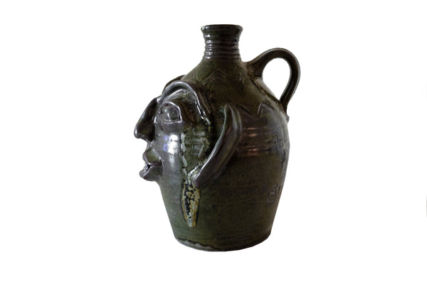 Signed Face Jug