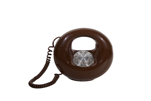 1970's Rotary Dial Donut Phone