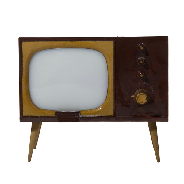 Mid Century TV Salt and Pepper Shakers