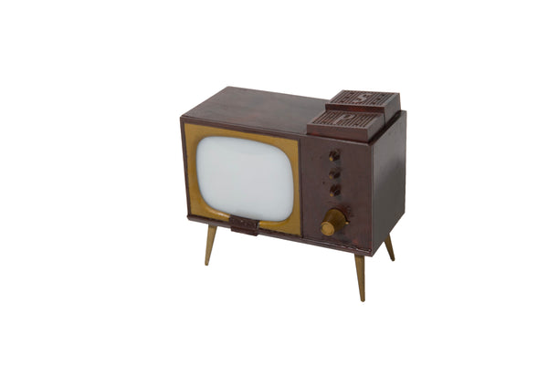 Mid Century TV Salt and Pepper Shakers