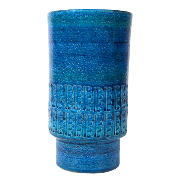 BITOSSI Rimini Blue Vase by Aldo Londi