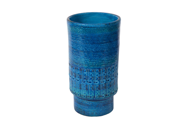 BITOSSI Rimini Blue Vase by Aldo Londi