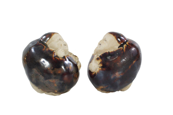 Hull Pottery Styled Baby Eggs in a Drip Glaze Vintage Oddities