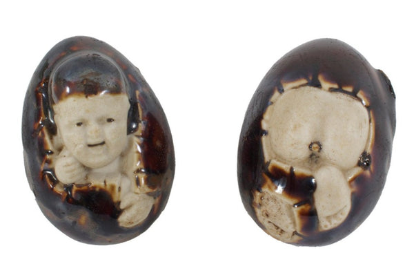 Hull Pottery Styled Baby Eggs in a Drip Glaze Vintage Oddities