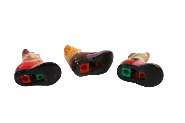 Set of 3 Puppy Pencil Sharpeners - Ceramic Dogs