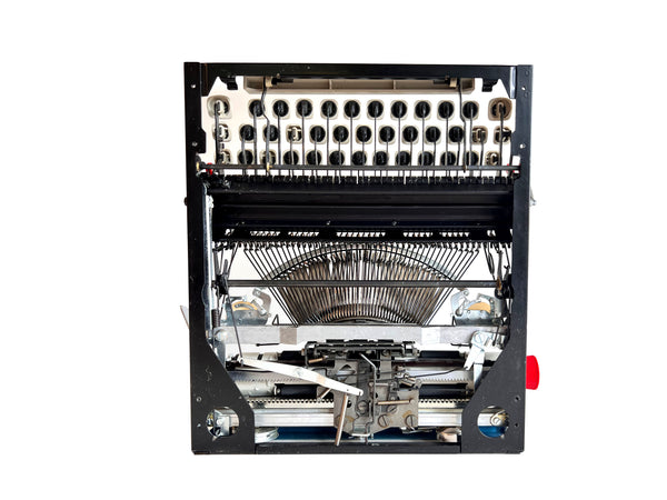 Refreshed Royal Sprite Portable Manual Typewriter in Blue