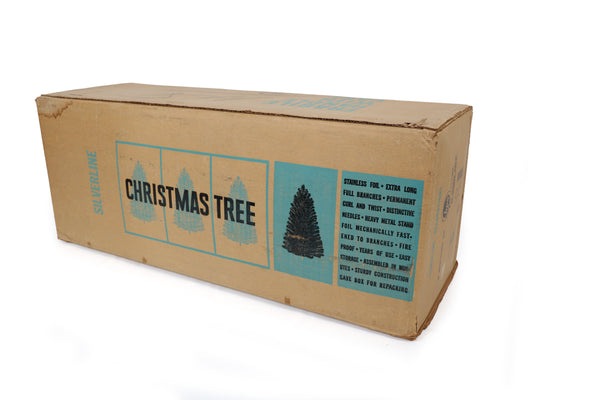 6 Foot Vintage Aluminum Christmas Tree by Silverline