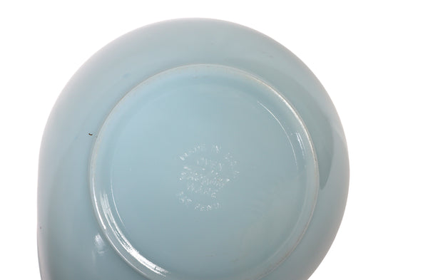 Fire King Teardrop Mixing Bowls - Set of 3 in Rare Delphite Blue