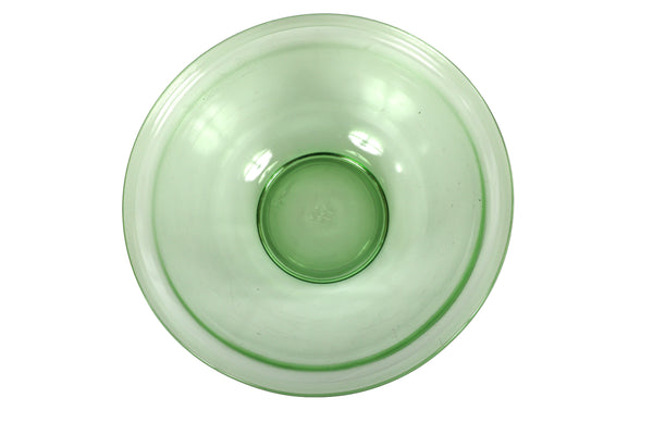 Vintage Uranium Glass Nesting Bowls by Hazel Atlas - Set of 5