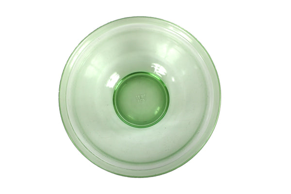 Vintage Uranium Glass Nesting Bowls by Hazel Atlas - Set of 5