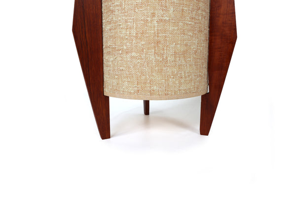 Vintage Mid-Century Modern Scandinavian Teak Hanging Lamp