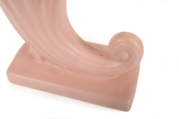 Set of 5 Vintage McCoy Vases in a Pink Matt Glaze