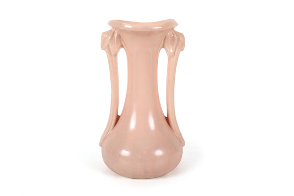 Set of 5 Vintage McCoy Vases in a Pink Matt Glaze