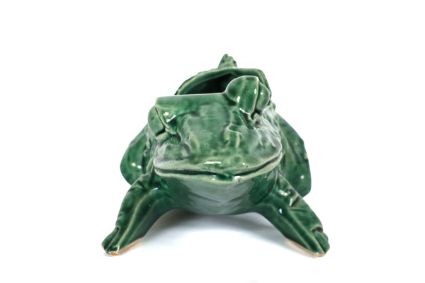 Set of 3 McCoy Turtle and Frog Planters