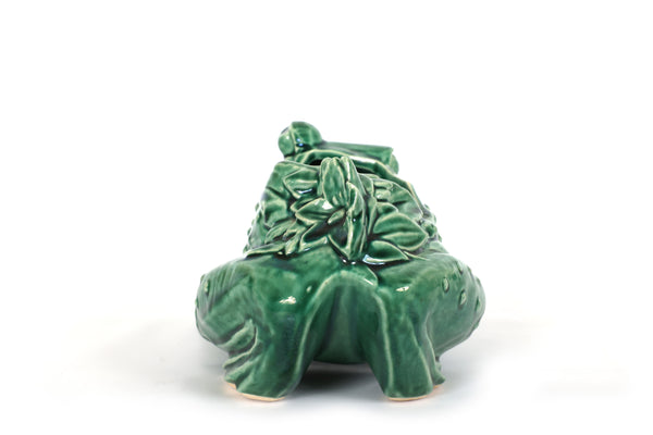 Set of 3 McCoy Turtle and Frog Planters