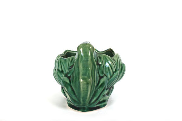 Set of 3 McCoy Turtle and Frog Planters