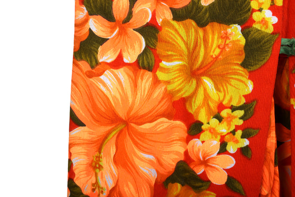 Vintage 1970's Hawaiian Togs Tunic and Hot Pants  Set - Two Piece Outfit - Women's Size 8-10