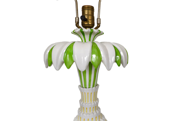 Mid Century Hollywood Regency Italian Pineapple Lamp