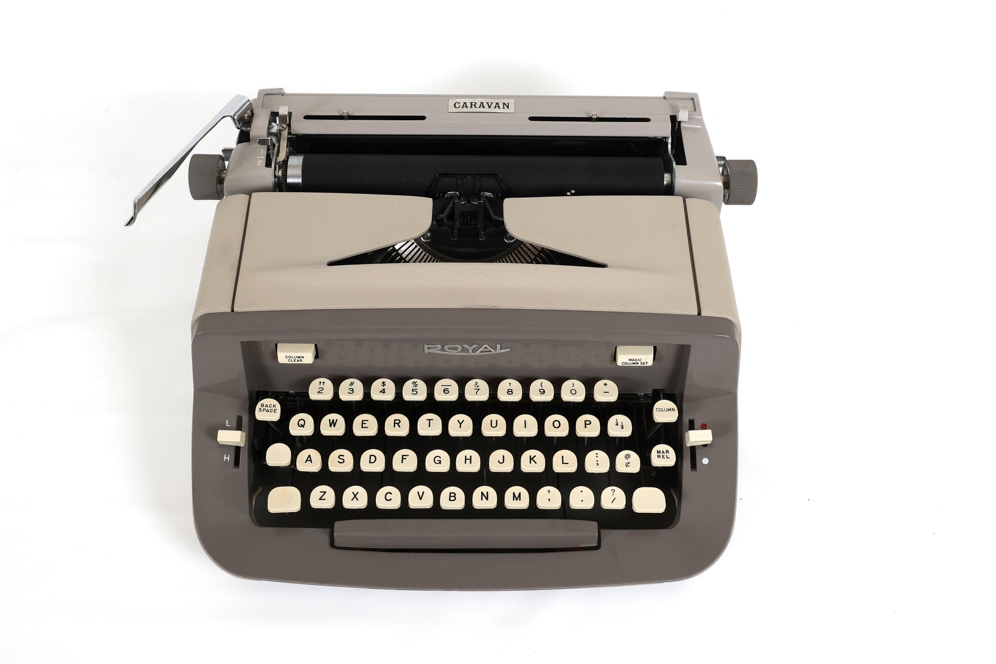 Restored 1960's Royal Caravan and/or Safari Typewriter in Excellent Working Order