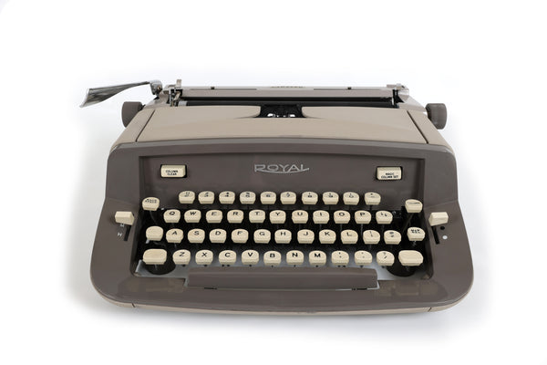 Restored 1960's Royal Caravan and/or Safari Typewriter in Excellent Working Order