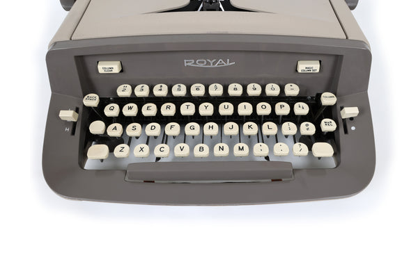 Restored 1960's Royal Caravan and/or Safari Typewriter in Excellent Working Order